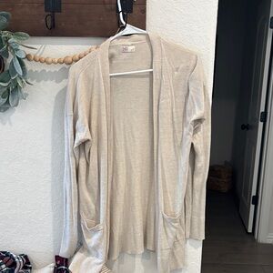 SO Women's Beige Cardigan Sweater